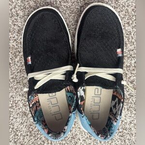 Hey Dude Wendy Boho Black - Size 7